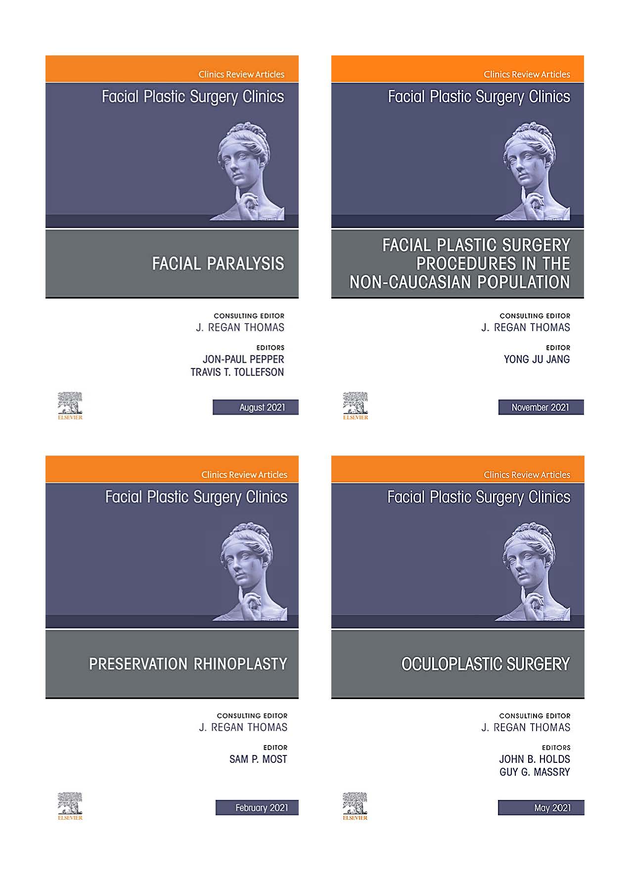 Facial Plastic Surgery Clinics of North America 2021 Full Archives (True PDF)