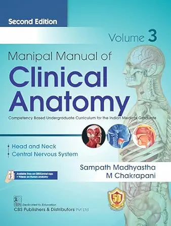 Manipal Manual of Clinical Anatomy, Volume 3, 2nd Edition