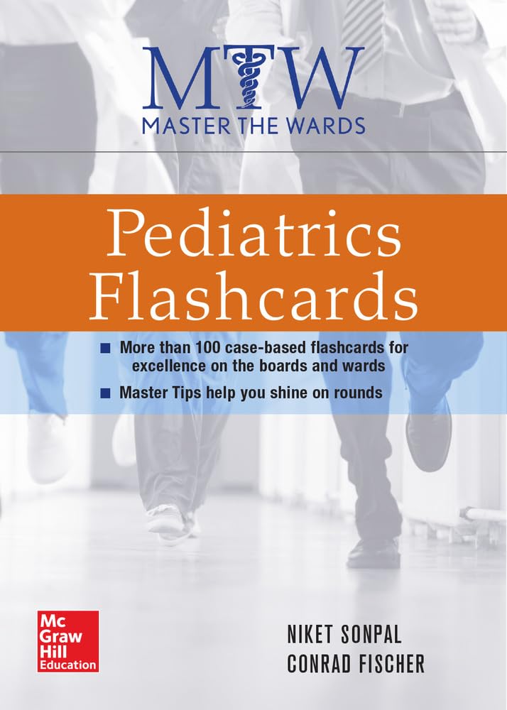 Master the Wards: Pediatrics Flashcards