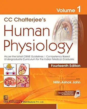 CC Chatterjee Human Physiology: Volume 1, 14th Edition