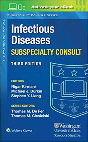 Washington Manual Infectious Disease Subspecialty Consult, 3rd Edition