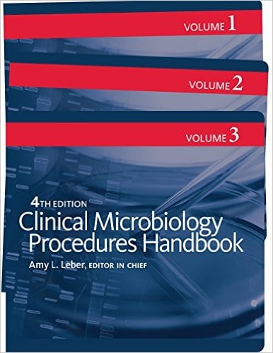 Clinical Microbiology Procedures Handbook (3 Volume Set), 4th Edition
