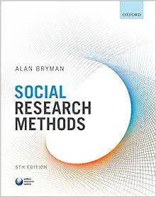 Social Research Methods, 5th Edition