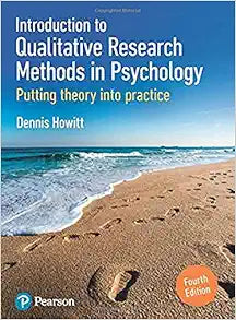 Introduction to Qualitative Research Methods in Psychology: Putting Theory Into Practice, 4th Edition