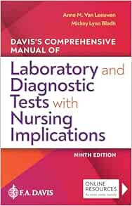 Davis’s Comprehensive Manual of Laboratory and Diagnostic Tests With Nursing Implications, 9th Edition