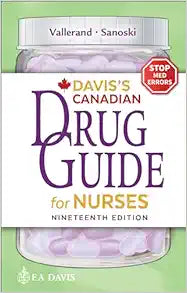 Davis’s Canadian Drug Guide for Nurses, 19th Edition