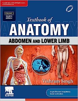 Textbook of Anatomy: Abdomen and Lower Limb, Vol II, 4th edition