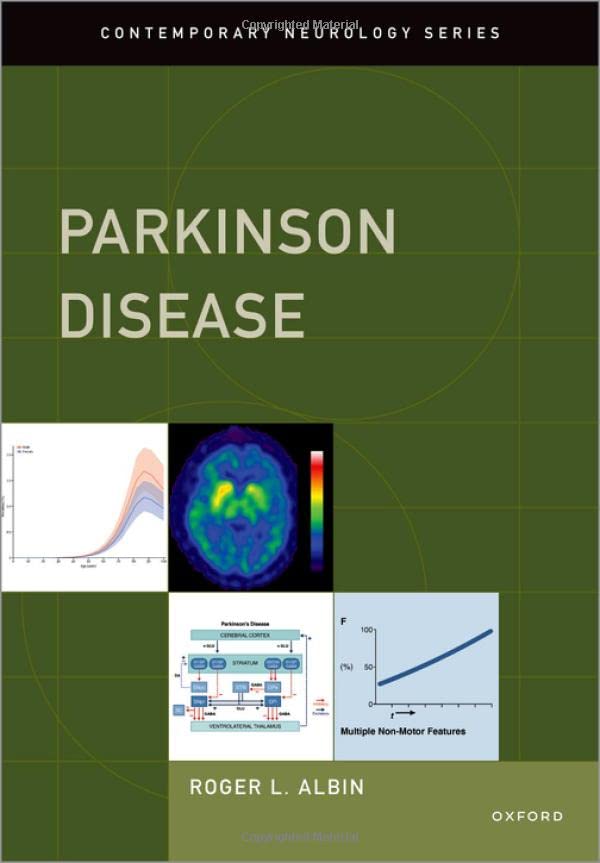 Parkinson Disease (CONTEMPORARY NEUROLOGY SERIES)