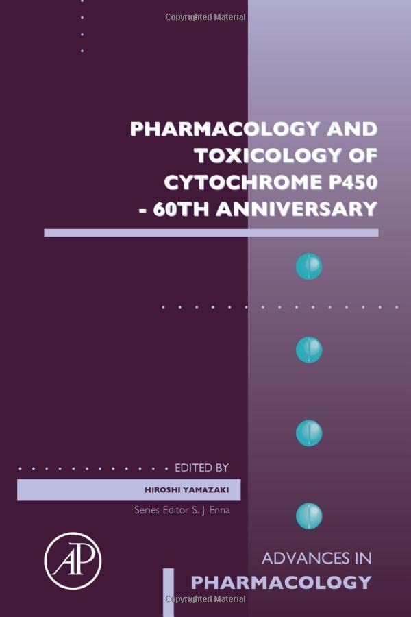 Pharmacology and Toxicology of Cytochrome P450 – 60th Anniversary (Volume 95) (Advances in Pharmacology, Volume 95)