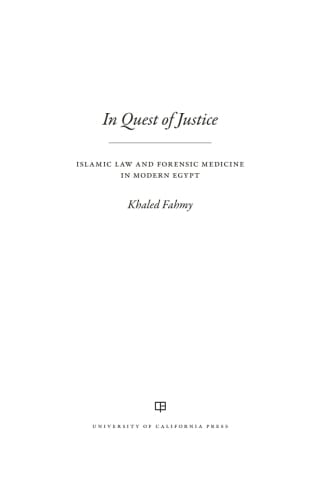 In Quest of Justice