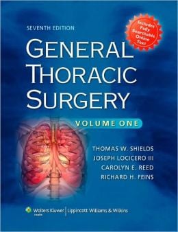 General Thoracic Surgery (2-Volume Set), 7th Edition (ORIGINAL PDF from Publisher)