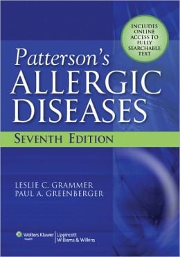 Patterson’s Allergic Diseases, 7th Edition