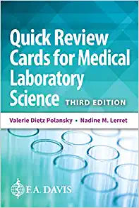 Quick Review Cards for Medical Laboratory Science, 3rd Edition