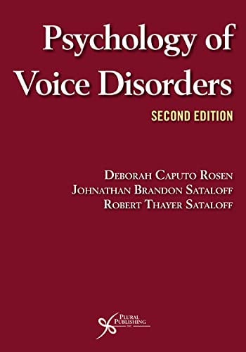 Psychology of Voice Disorders, Second Edition