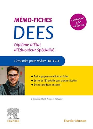 Mémo-Fiches DEES – Diplôme d’État d’éducateur spécialisé: L’essentiel pour réviser – DF1 à 4