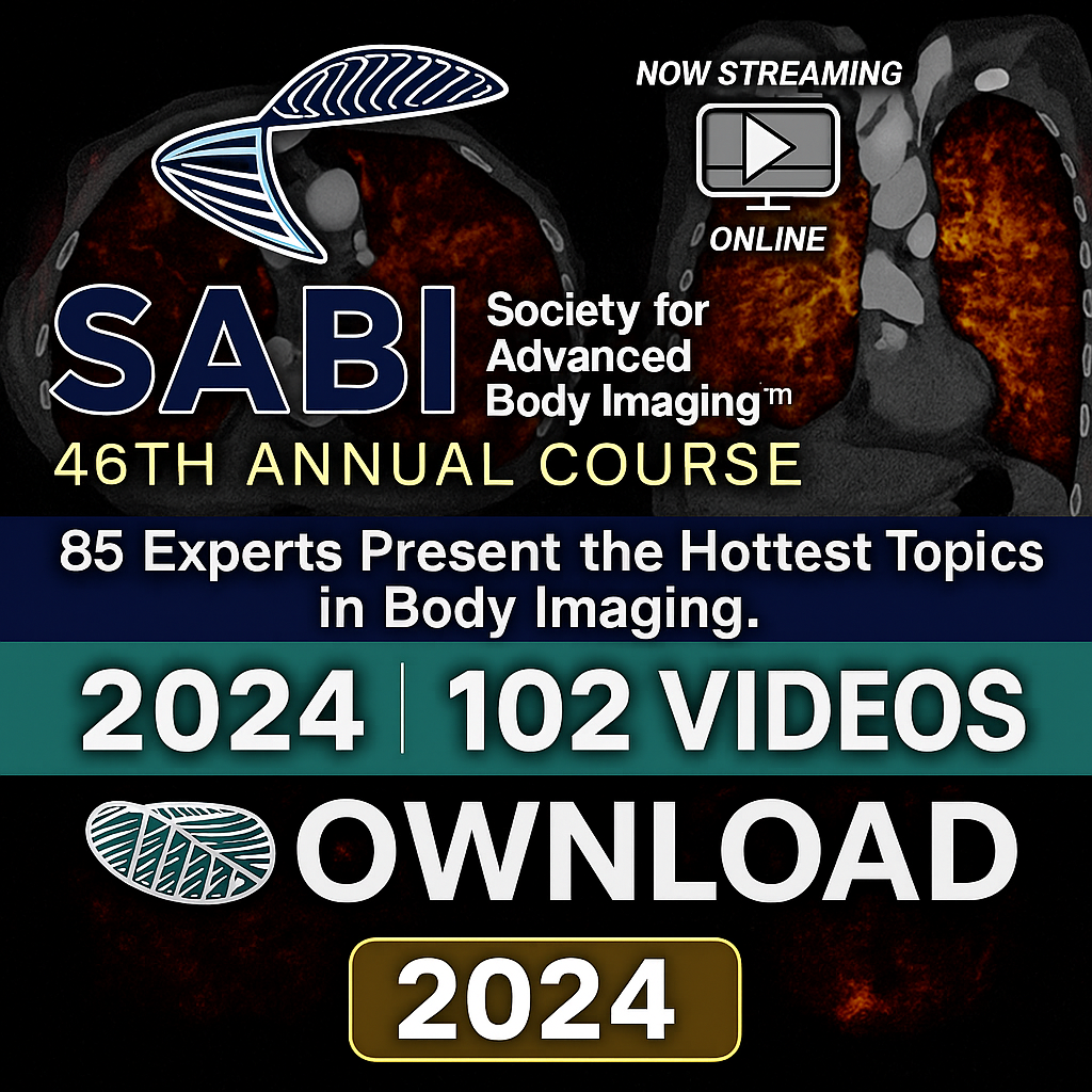 SABI 46th Annual Course Agenda 2024 (Videos)