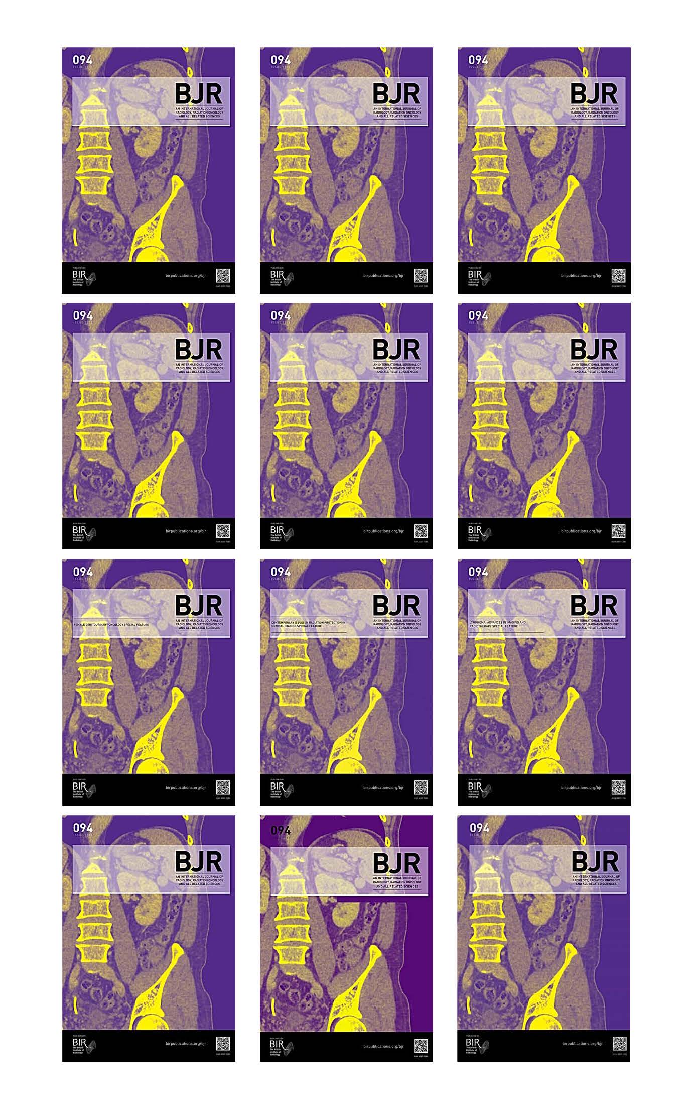 British Journal of Radiology 2021 Full Archives (True PDF)