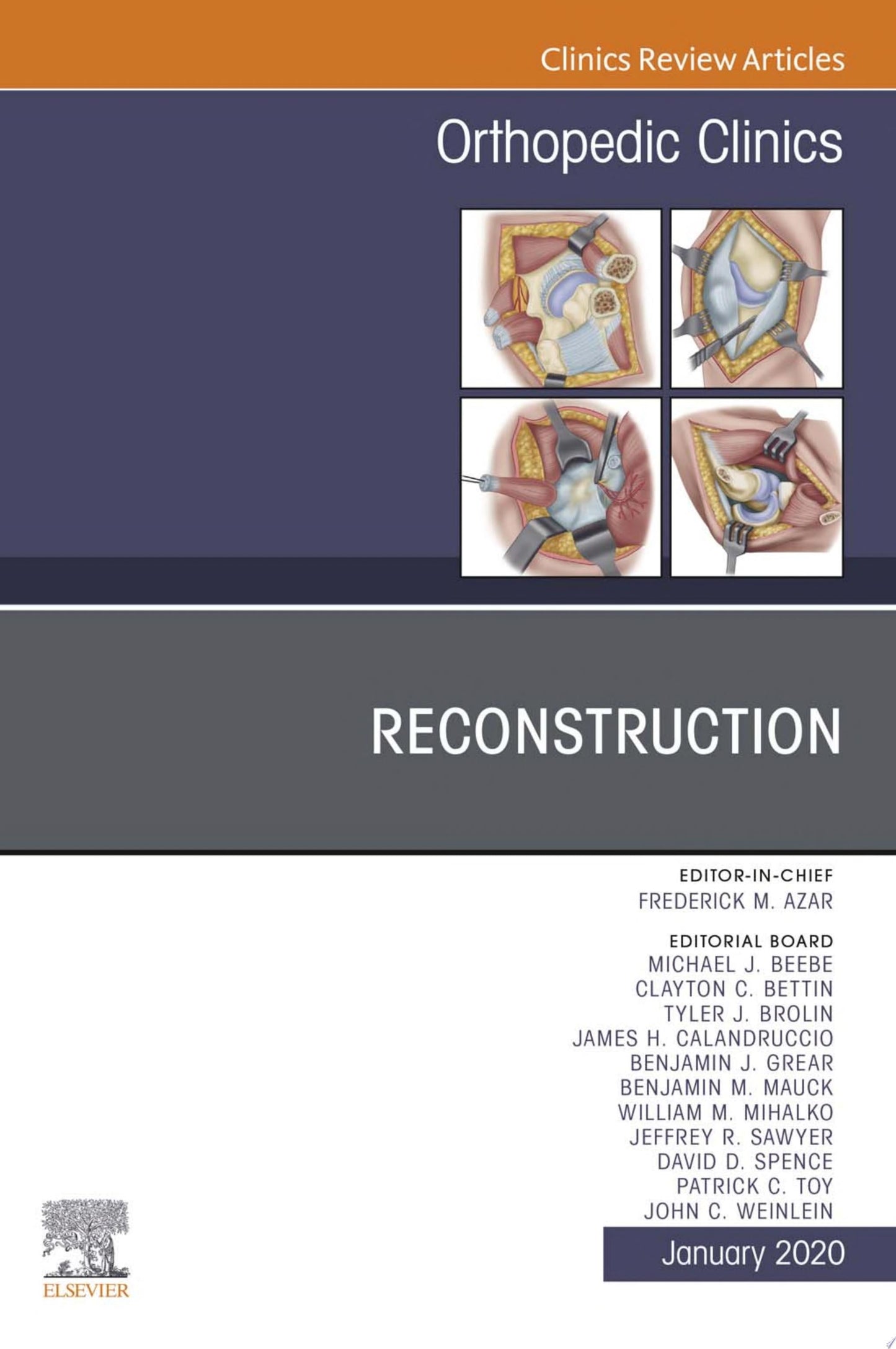 Reconstruction, An Issue of Orthopedic Clinics (Volume 51-1) (The Clinics: Orthopedics, Volume 51-1)