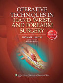 Operative Techniques in Hand, Wrist, and Forearm Surgery (ORIGINAL PDF from Publisher)