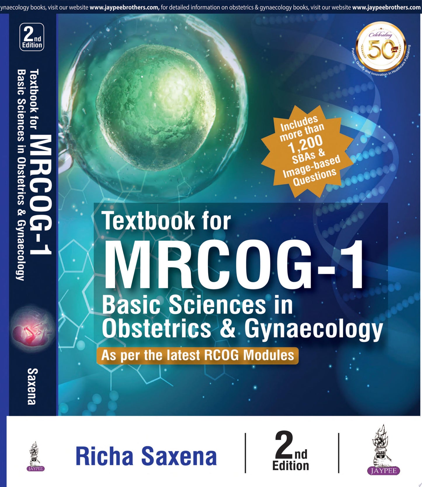 Textbook for MRCOG-1: Basic Sciences in Obstetrics & Gynaecology, 2nd Edition
