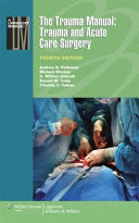 The Trauma Manual: Trauma and Acute Care Surgery, 4th Edition (ORIGINAL PDF from Publisher)