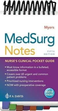 MedSurg Notes: Nurse’s Clinical Pocket Guide, 5th Edition