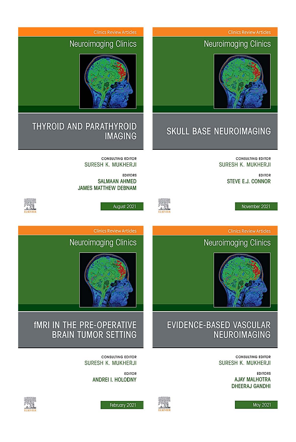 Neuroimaging Clinics of North America 2021 Full Archives (True PDF)