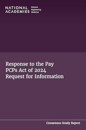 Response to the Pay PCPs Act of 2024 Request for Information