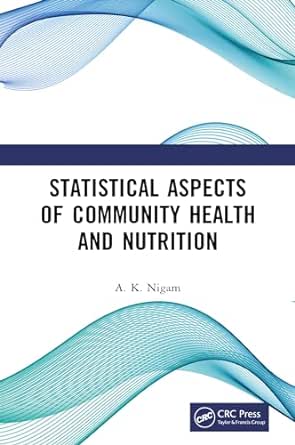 Statistical Aspects of Community Health and Nutrition