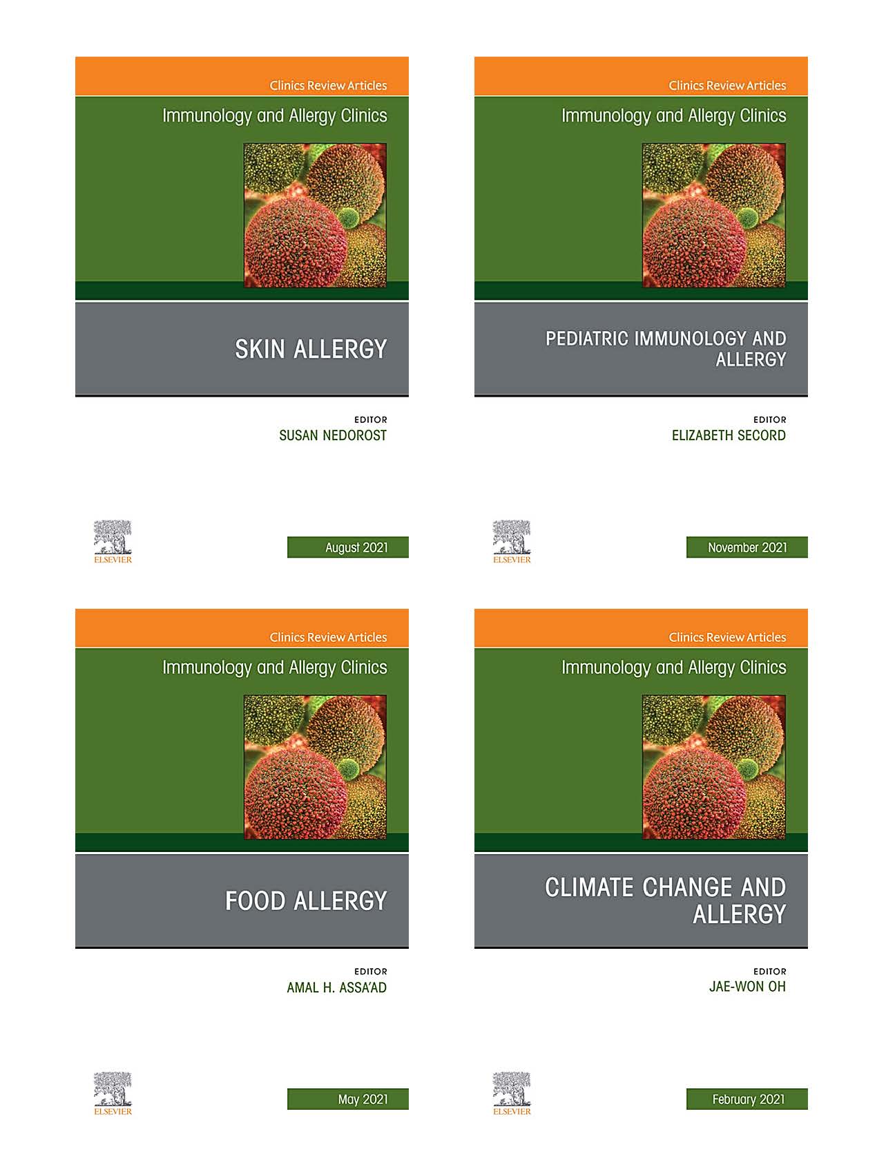Immunology and Allergy Clinics of North America 2021 Full Archives (True PDF)