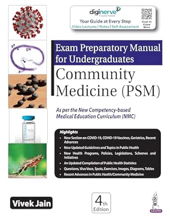Exam Preparatory Manual for Undergraduates Community Medicine (PSM)