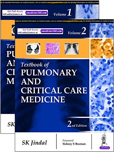 Textbook of Pulmonary and Critical Care Medicine (vol 1&vol 2): Two Volume Set