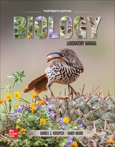 Biology Laboratory Manual, 13th edition