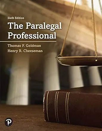 The Paralegal Professional, 6th Edition