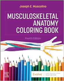 Musculoskeletal Anatomy Coloring Book, 4th edition