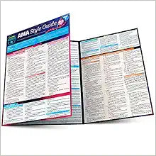 AMA Style Guide for Science & Medical Writing: QuickStudy Laminated Reference Guide, 2nd Edition