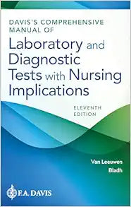 Davis's Comprehensive Manual of Laboratory and Diagnostic Tests With Nursing Implications, 11th Edition