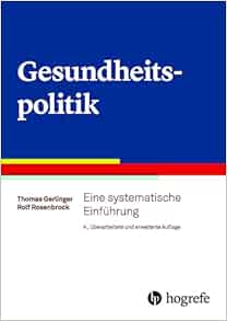 Gesundheitspolitik, 4th Edition