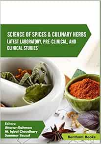 Science of Spices & Culinary Herbs: Latest Laboratory, Pre-clinical, and Clinical Studies Vol. 3