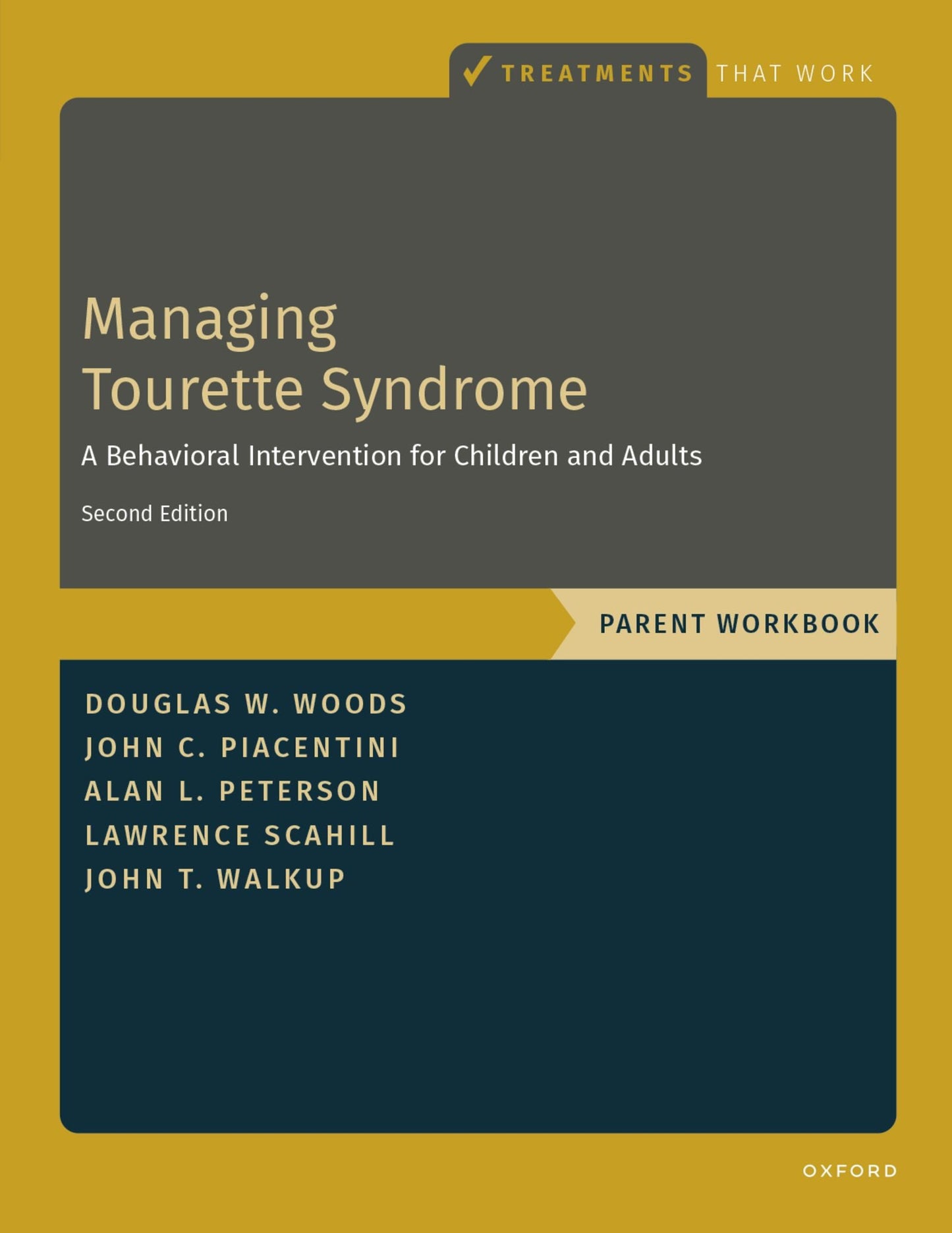 Managing Tourette Syndrome (Parent Workbook), 2nd Edition