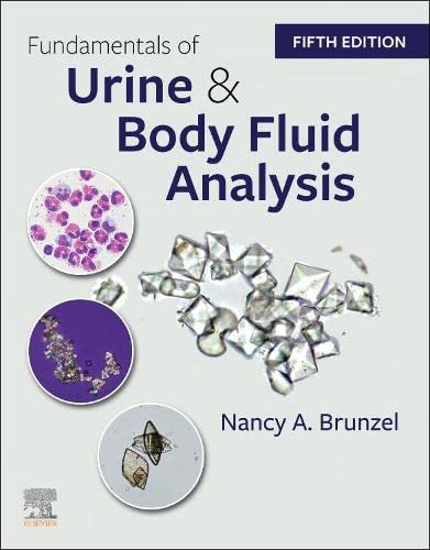 Fundamentals of Urine and Body Fluid Analysis, 5th edition