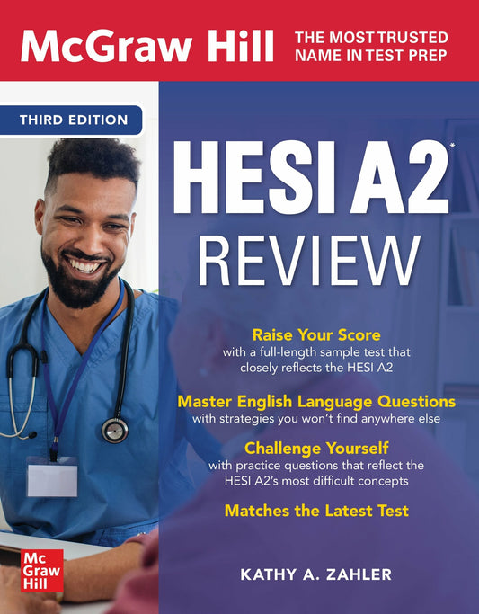 McGraw Hill HESI A2 Review, 3rd Edition