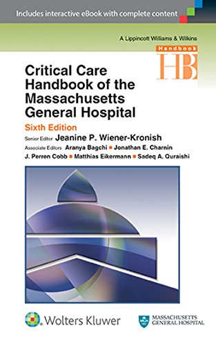 Critical Care Handbook of the Massachusetts General Hospital, 6th Edition
