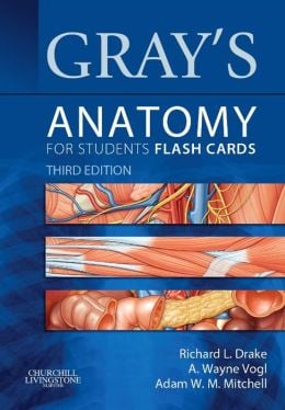 Gray’s Anatomy for Students Flash Cards, 3rd Edition (ORIGINAL PDF from Publisher)
