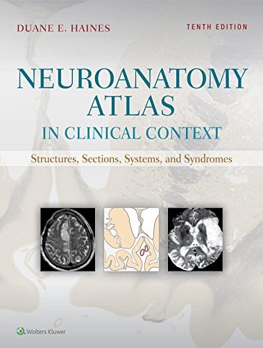 Neuroanatomy Atlas in Clinical Context: Structures, Sections, Systems, and Syndromes, 10th Edition