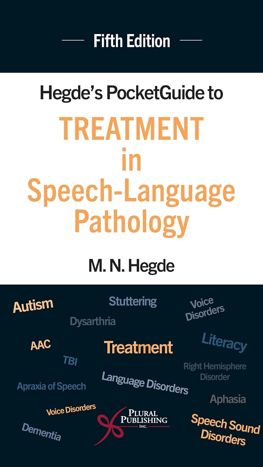 Hegde’s PocketGuide to Treatment in Speech-Language Pathology, Fifth Edition, 5th Edition