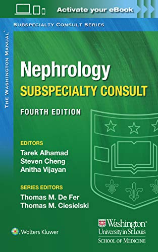 Washington Manual Nephrology Subspecialty Consult, 4th Edition