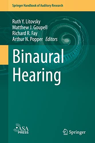 Binaural Hearing: With 93 Illustrations (Springer Handbook of Auditory Research, 73)