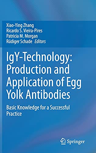 IgY-Technology: Production and Application of Egg Yolk Antibodies: Basic Knowledge for a Successful Practice
