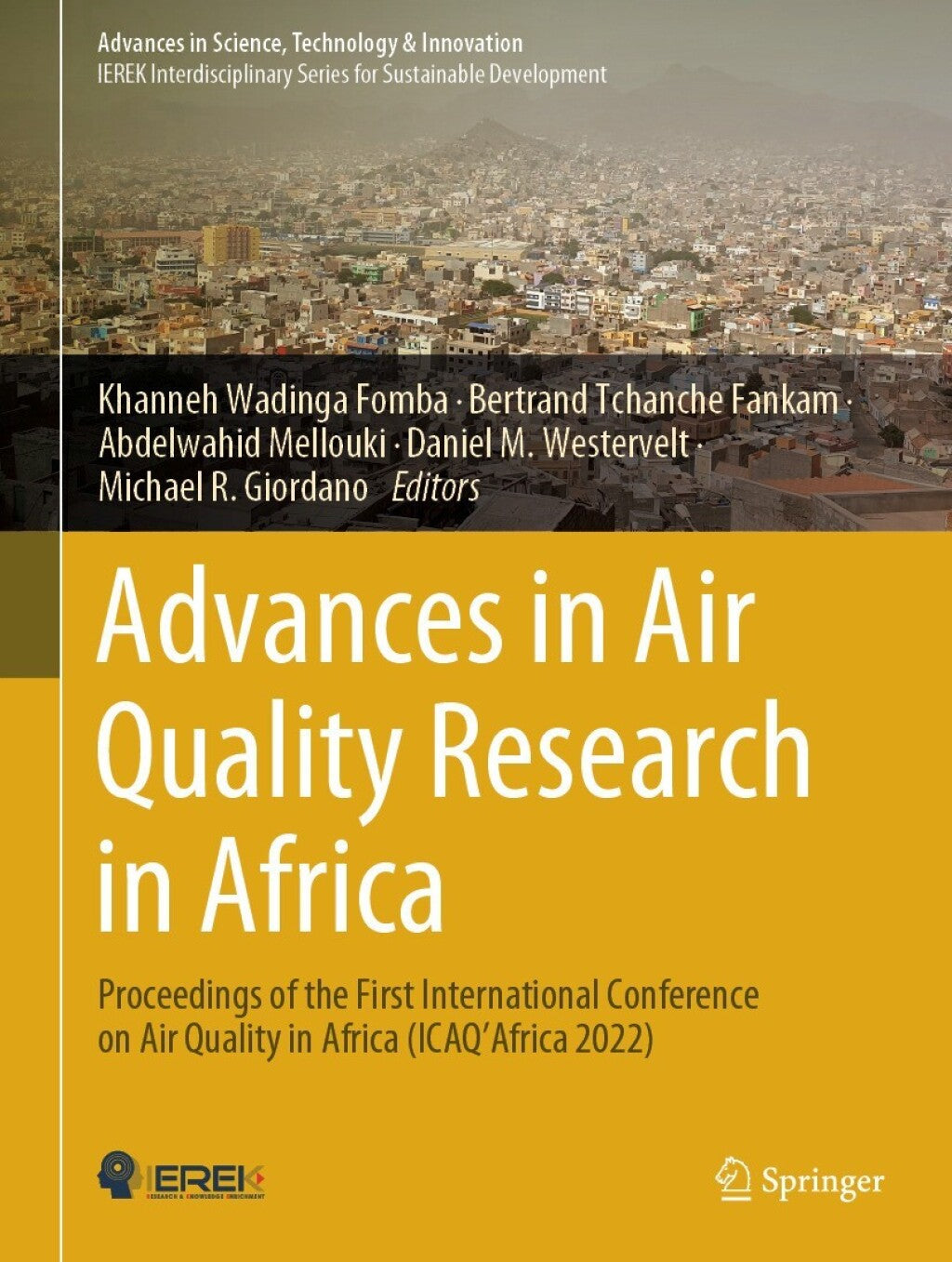 Advances in Air Quality Research in Africa: Proceedings of the First International Conference on Air Quality in Africa (ICAQ’Africa 2022)